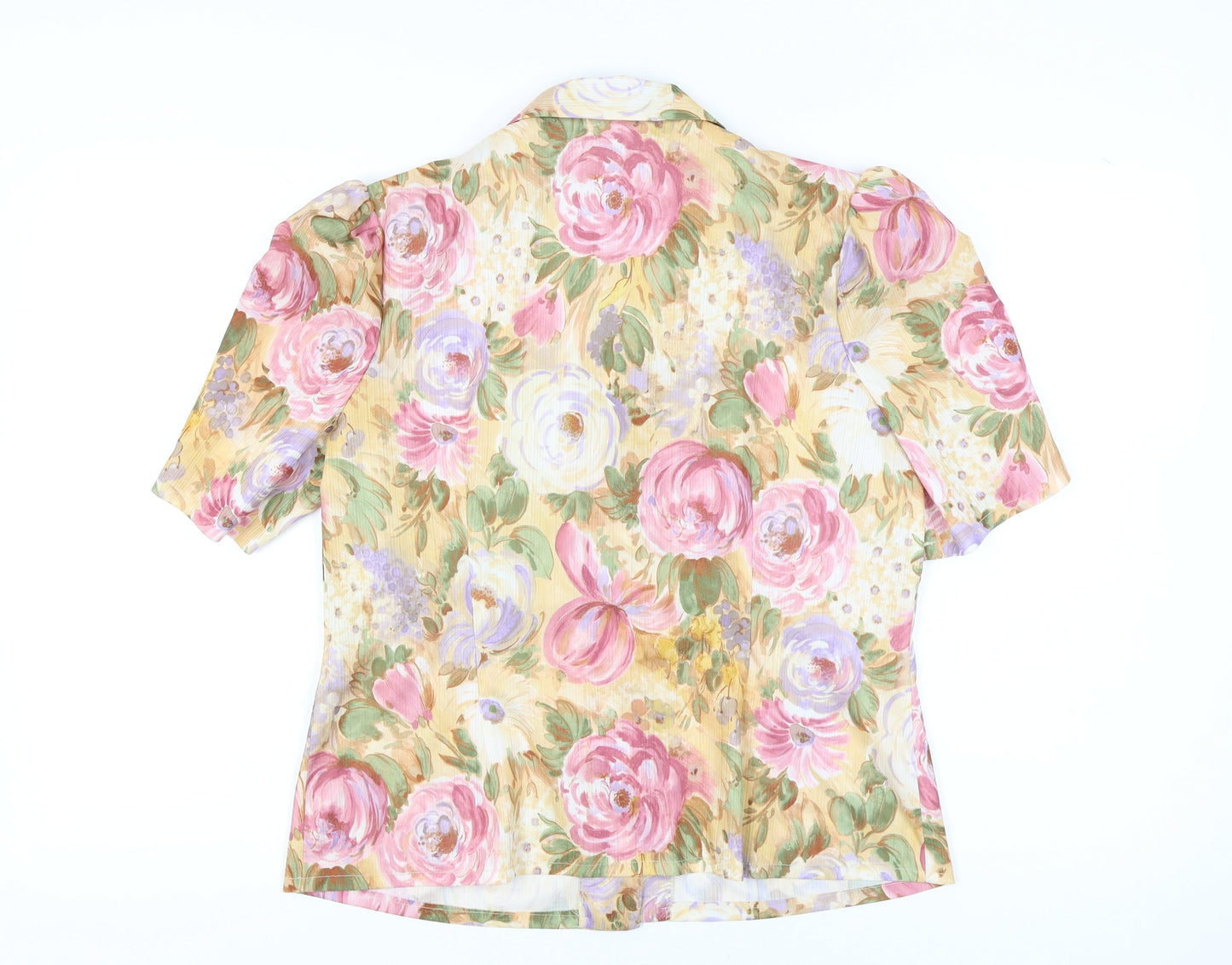Essence Women's Multicoloured Floral Blouse Size 18
