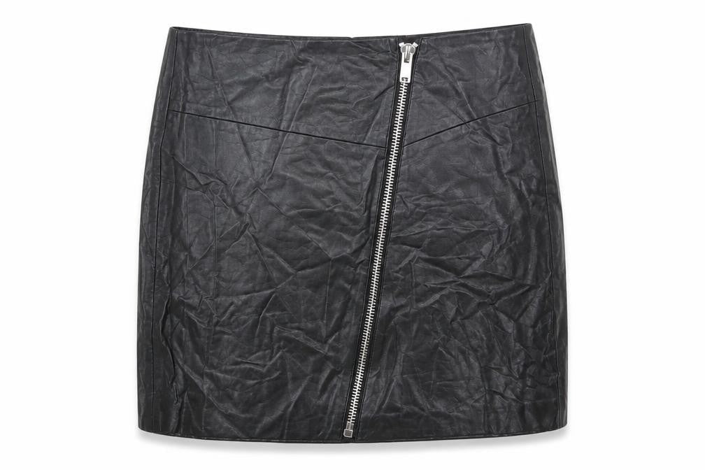 New Look Women's Black Pencil Skirt Size 8 with Zip