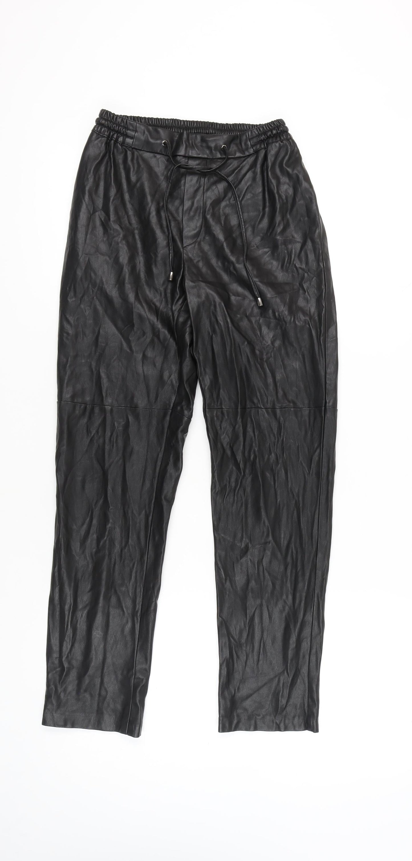 MNG Women’s Black Jogger Trousers Size XS