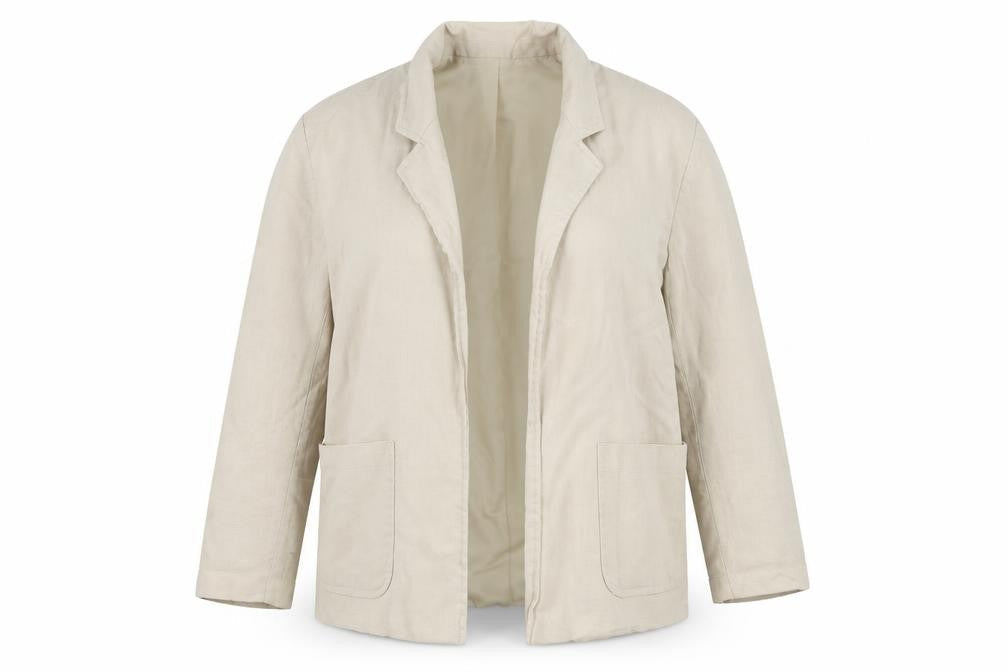 Peggy Page Women's Beige Blazer Jacket UK 16