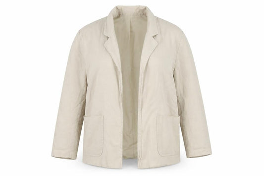 Peggy Page Women's Beige Blazer Jacket UK 16