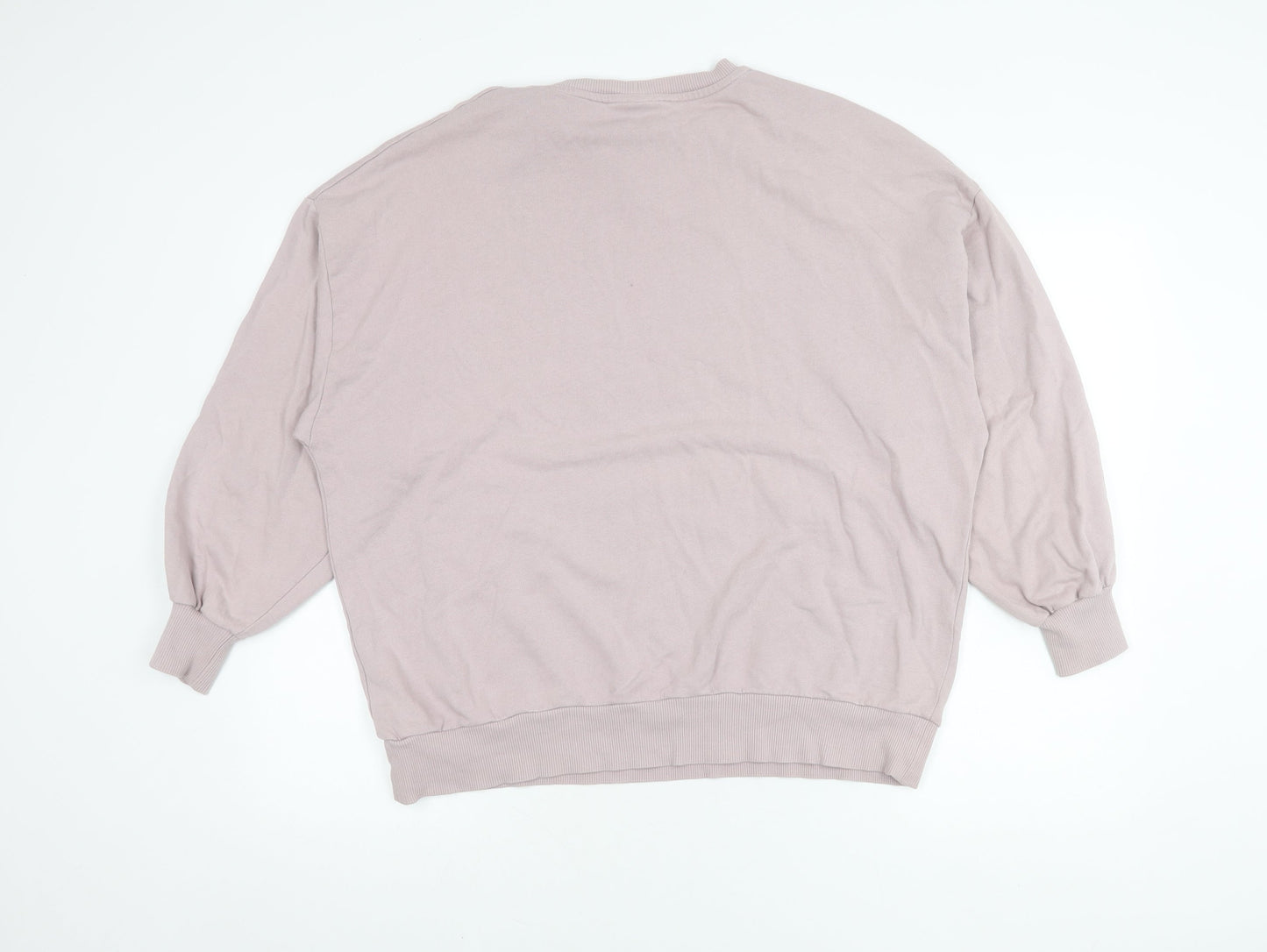 ASOS Women's Pink Crew Neck Sweatshirt Size 12