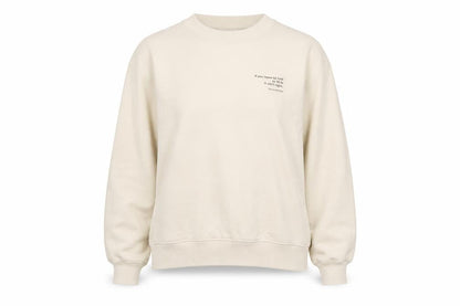H&M Women's Beige XS Pullover Sweatshirt