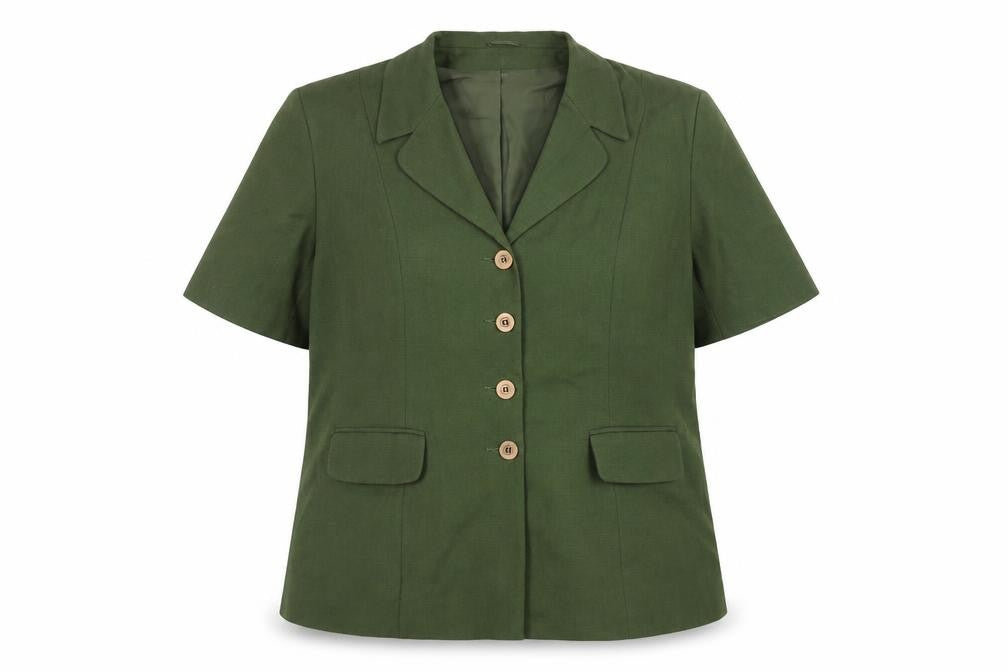 Vogue Creation Women's Green Blazer Size 22