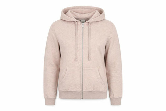 H&M Women's Pink Hooded Jacket Size S