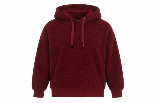 New Look Women's Red Hooded Fleece Hoodie Size 6