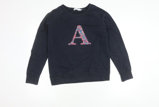 Mantis Women's Blue Graphic Sweatshirt Size 12