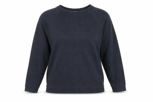 Basic Black Cotton Polyester Unisex Sweatshirt M 12