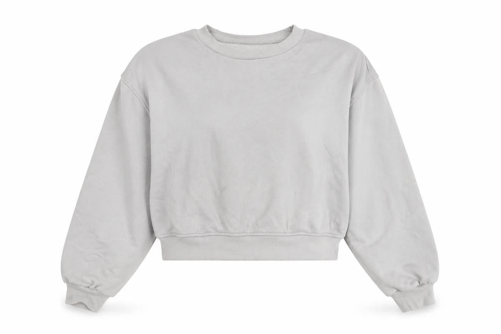 H&M Women's Grey Pullover Sweatshirt Size 8