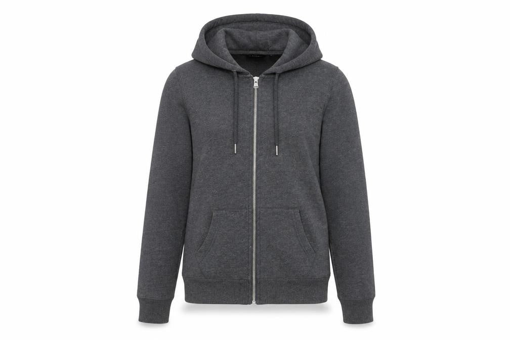 New Look Women's Grey Basic Hooded Jacket Size 8