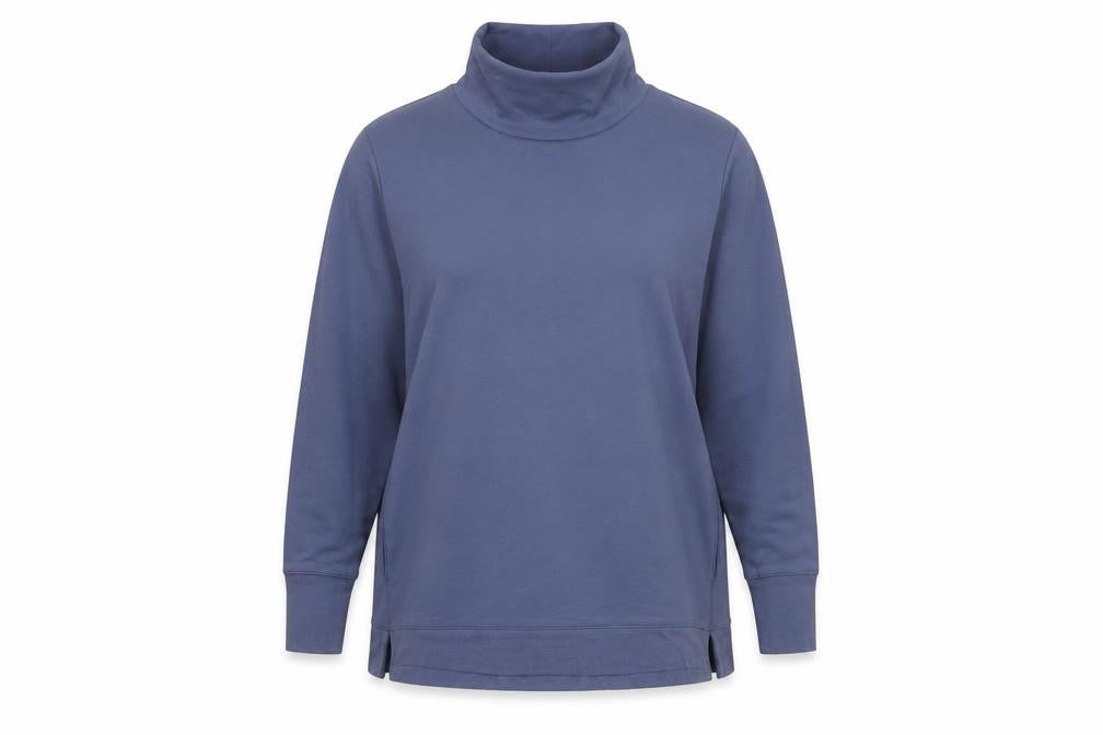 H by Halston Women’s Blue 2XL Pullover Roll Neck Jumper