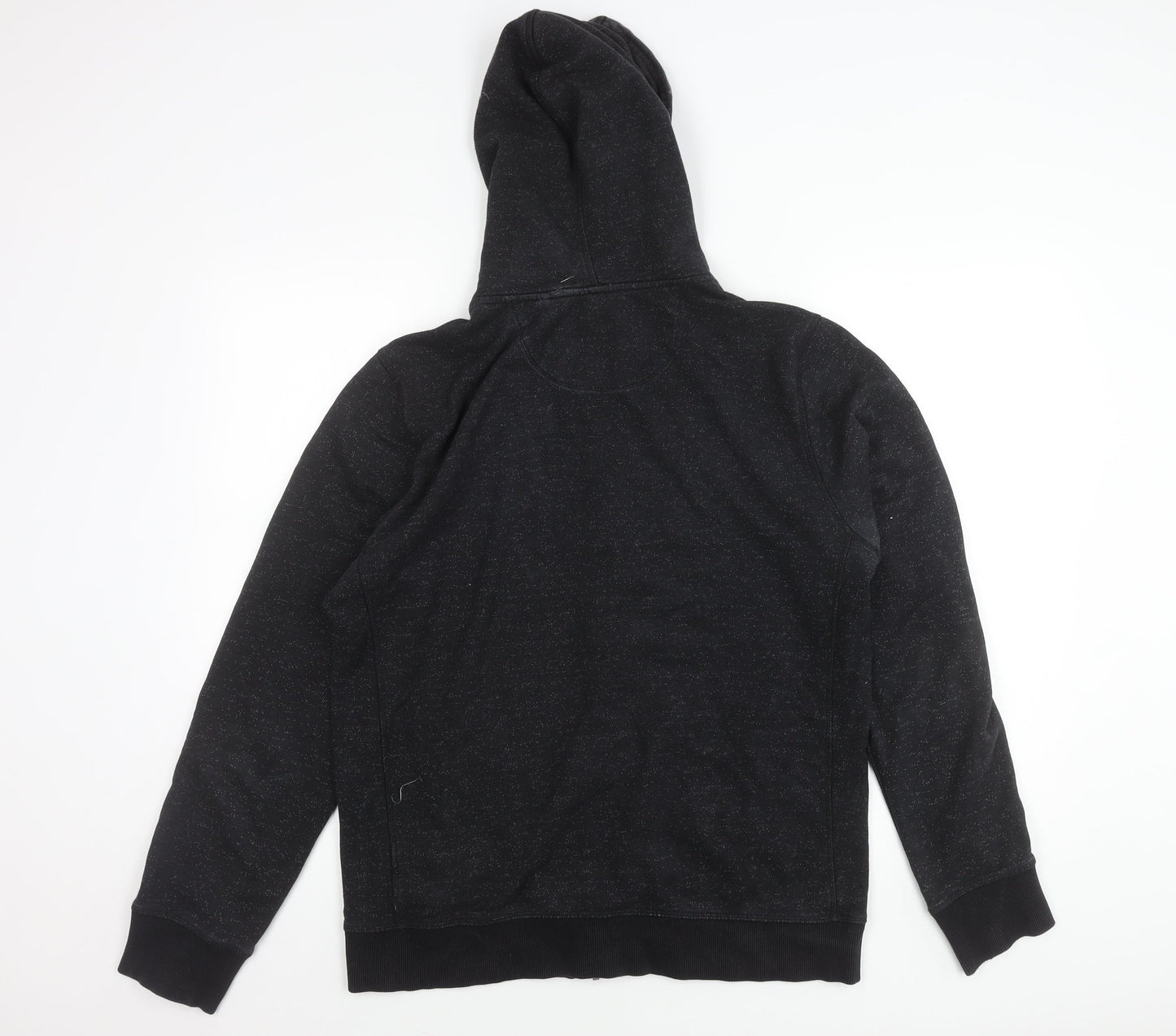 Next Men's Black Hooded Jacket Size L