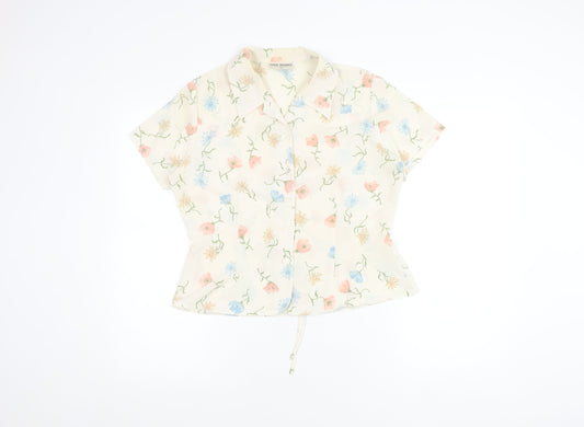 Debenhams Women's Floral Blouse Size 14, Multicoloured