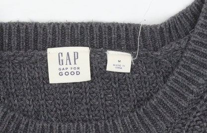 Additional view of Gap Women's Grey Knit jumper, size M