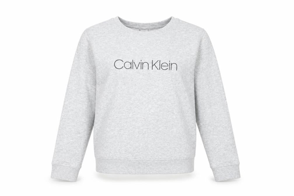 Calvin Klein Women's Grey Pullover Sweatshirt M