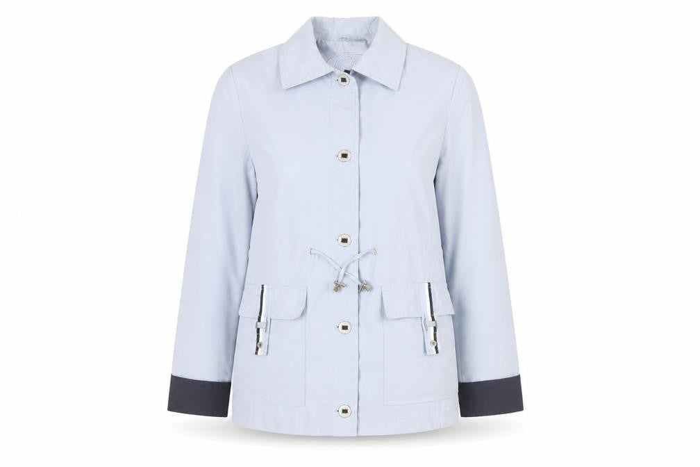 Bonmarché Women's Blue Jacket S Polyester Casual