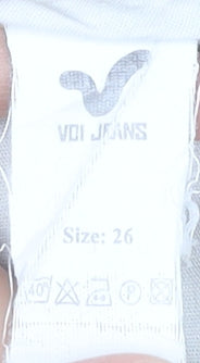Voi Jeans Womens Beige Chino Trousers Size 26