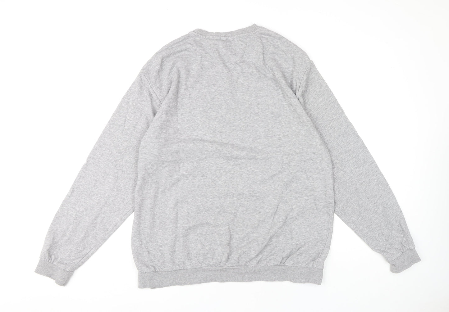 H&M Men's Grey Pullover Sweatshirt XL