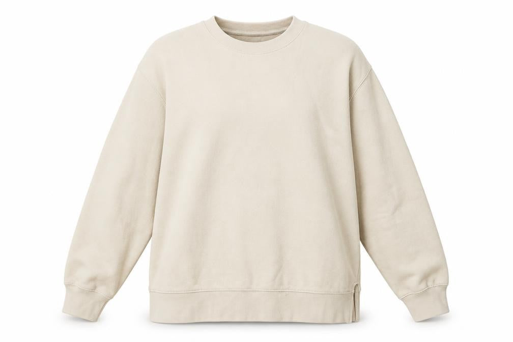 Topshop Beige Women's S/M Sweatshirt Pullover Casual