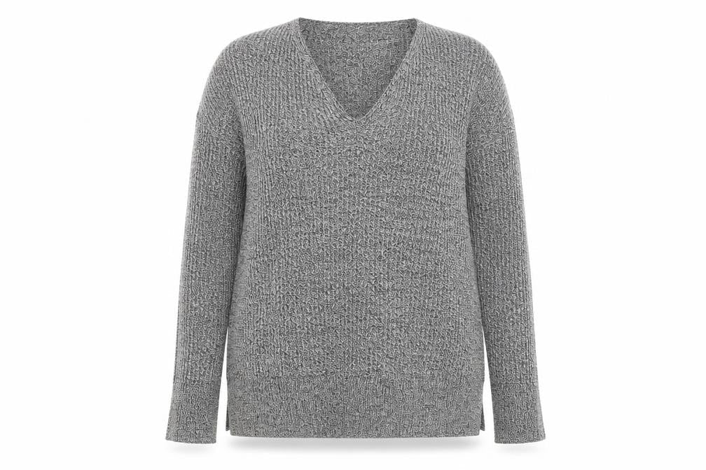 Next Women's Grey Chunky-Knit Pullover Jumper