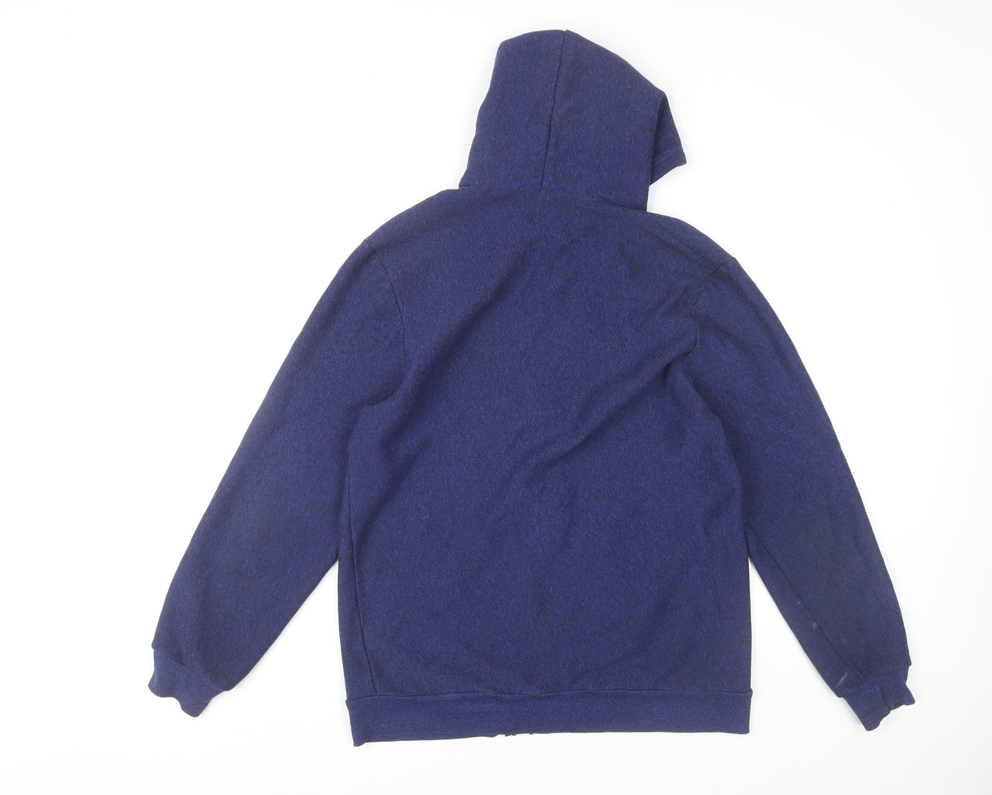 American Apparel Women's Blue Full Zip Hoodie - Size L