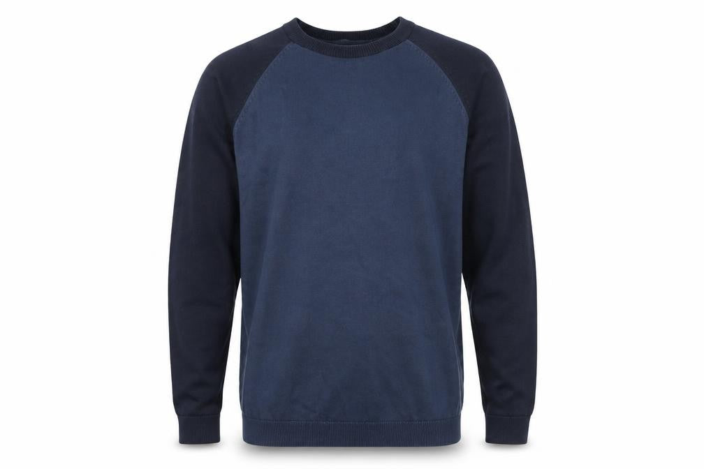 Topman Men's Blue Pullover Jumper, M, Crew Neck