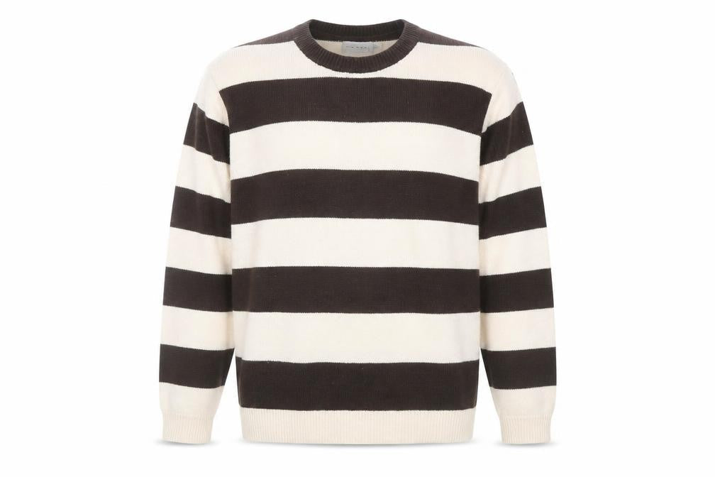Topman Men's Multicoloured Striped Jumper L