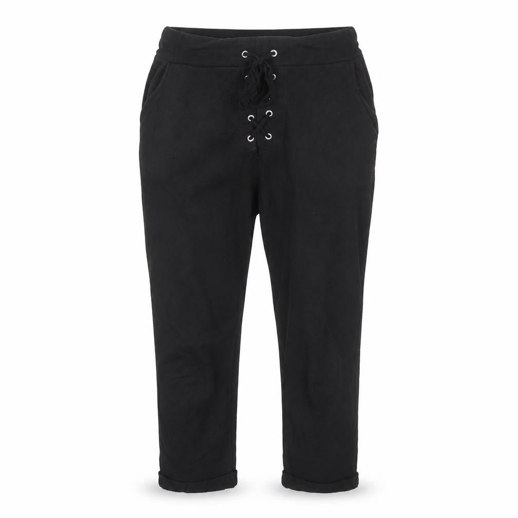 Zara Women's Black Jogger Trousers Size 28
