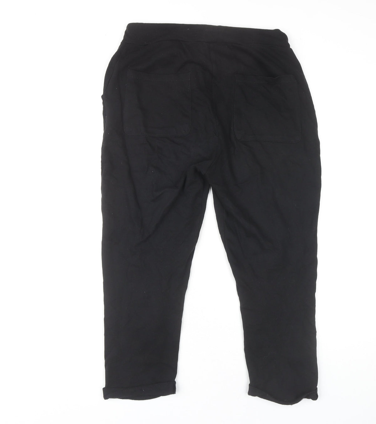 Zara Women's Black Jogger Trousers Size 28