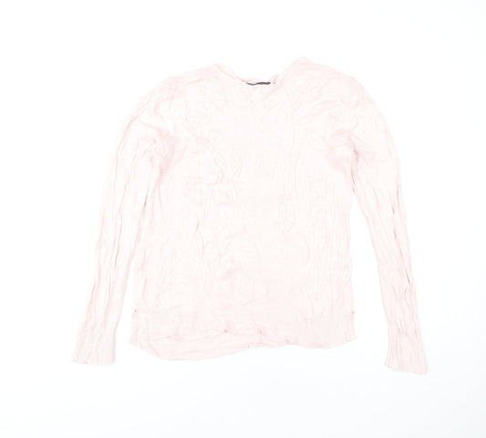 Marks and Spencer Women's Pink Jumper Size 12