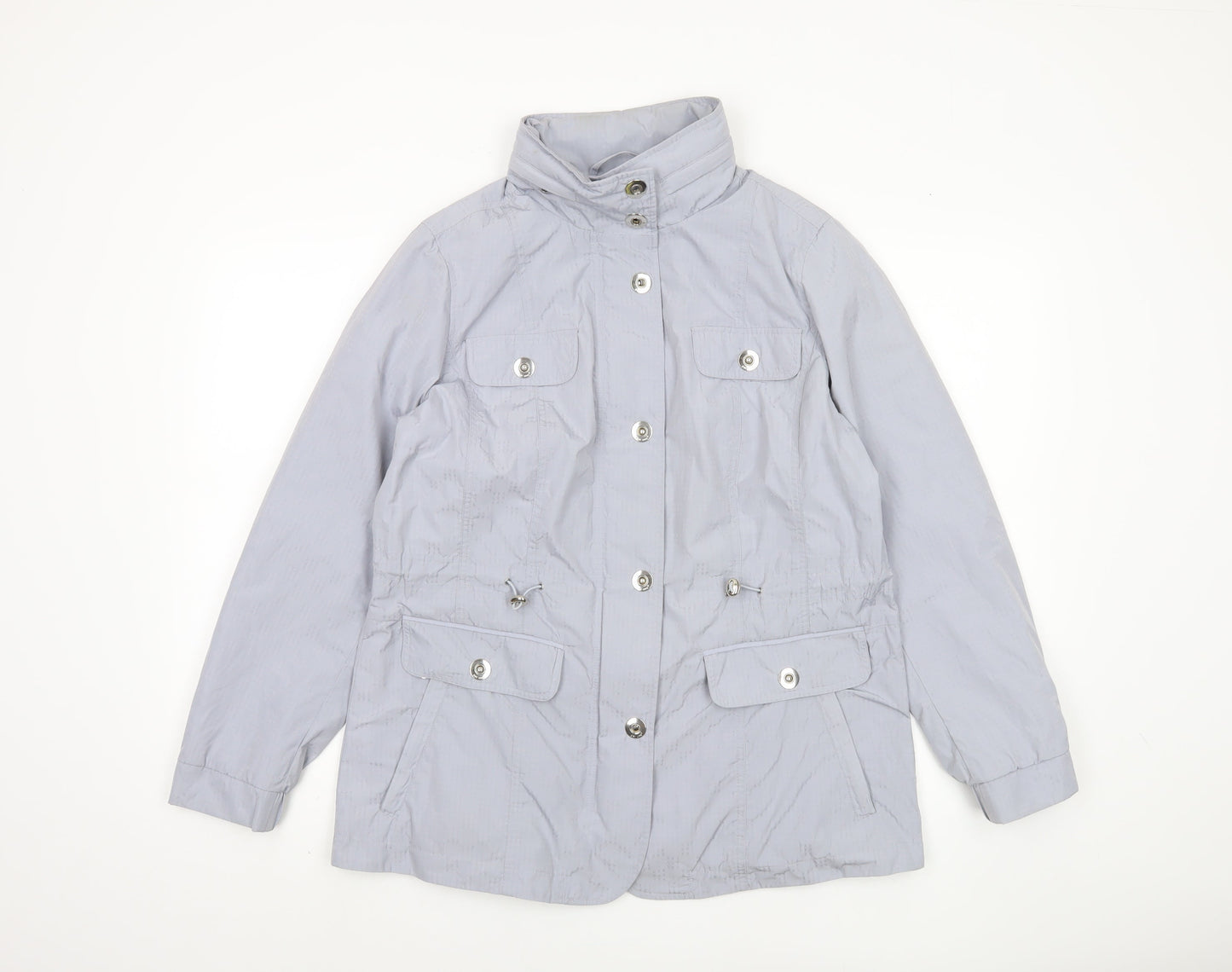 Marks and Spencer Women's Grey Basic Jacket Size 14