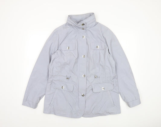 Marks and Spencer Women's Grey Basic Jacket Size 14