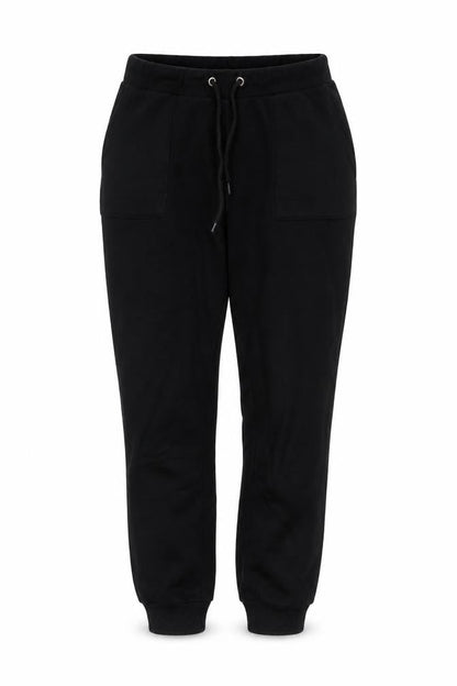 Front view of NA-KD Women's Black Jogger Trousers, Small Size