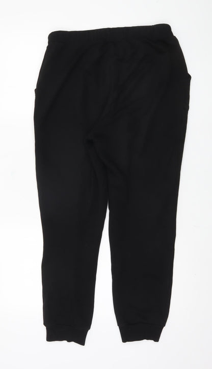 Back view of NA-KD Women's Black Jogger Trousers, Small Size