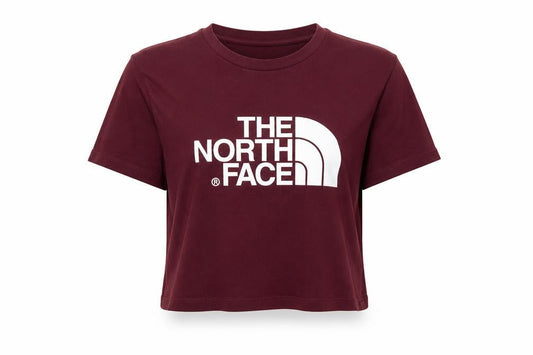 The North Face Women's Red Cotton T-Shirt, M, Casual