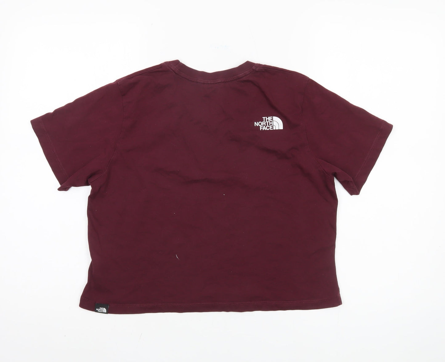 The North Face Women's Red Cotton T-Shirt, M, Casual