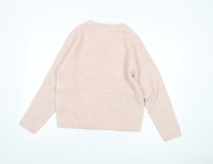 Back view of Marks & Spencer Women's Beige Knit jumper - S