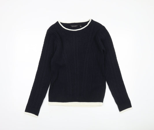 Dorothy Perkins Women's Black Pullover Jumper Size 10