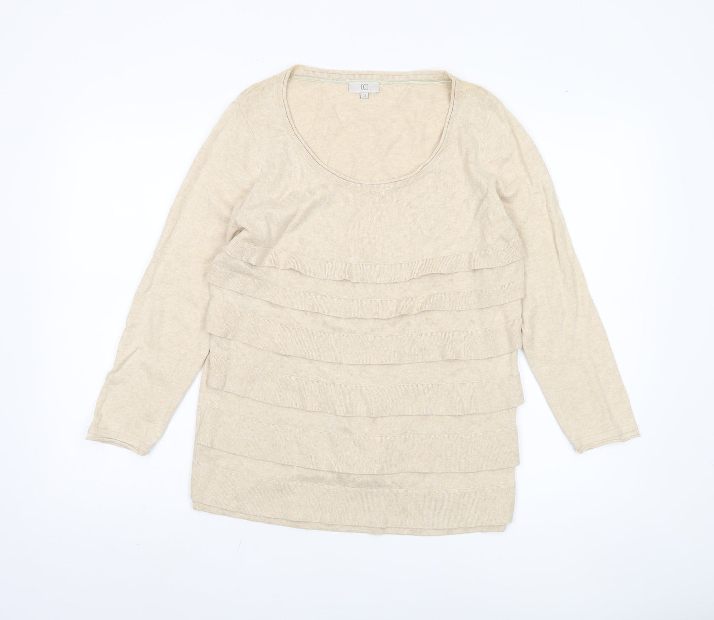 CC Women's Beige Pullover Jumper M