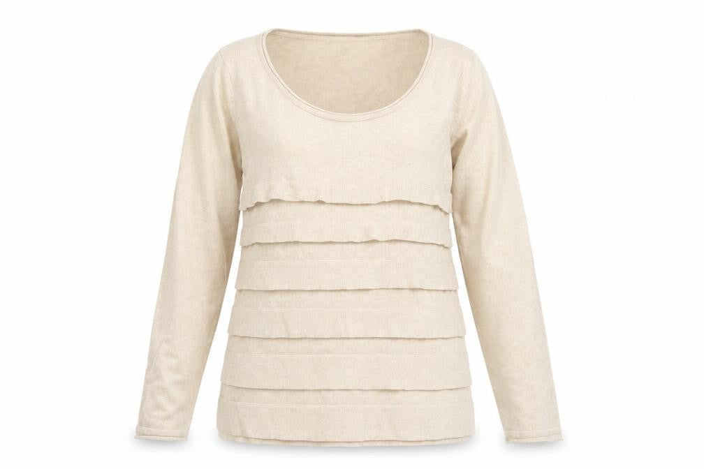 Country Casuals Women's Beige Pullover Jumper M