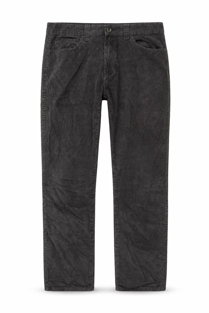 Denim Co. Men's Black Straight Trousers Size M