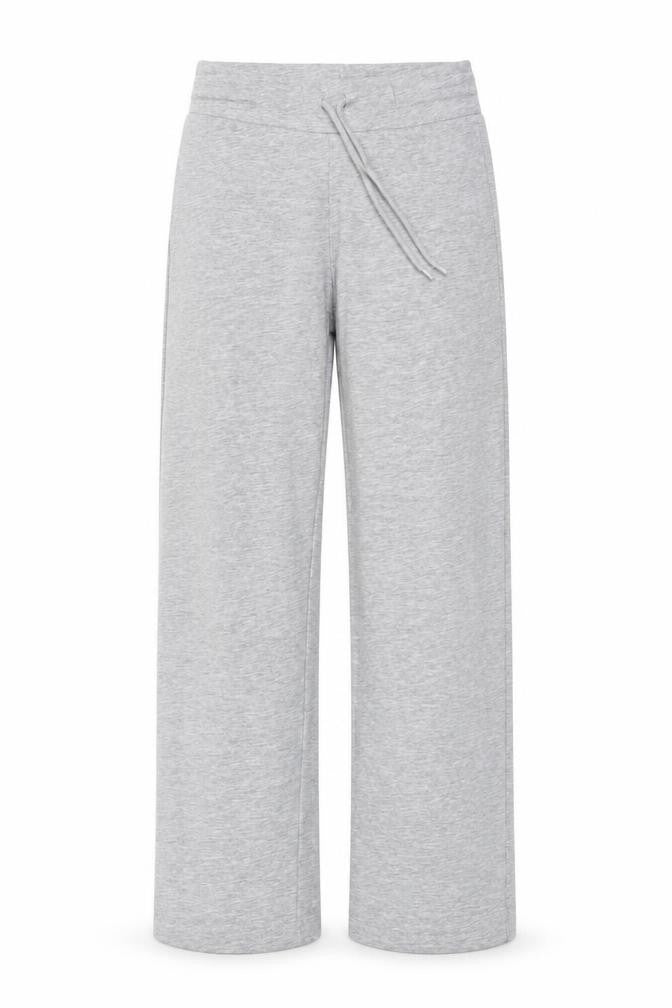 H&M Women's Grey Sweatpants, Size 40, Relaxed Fit