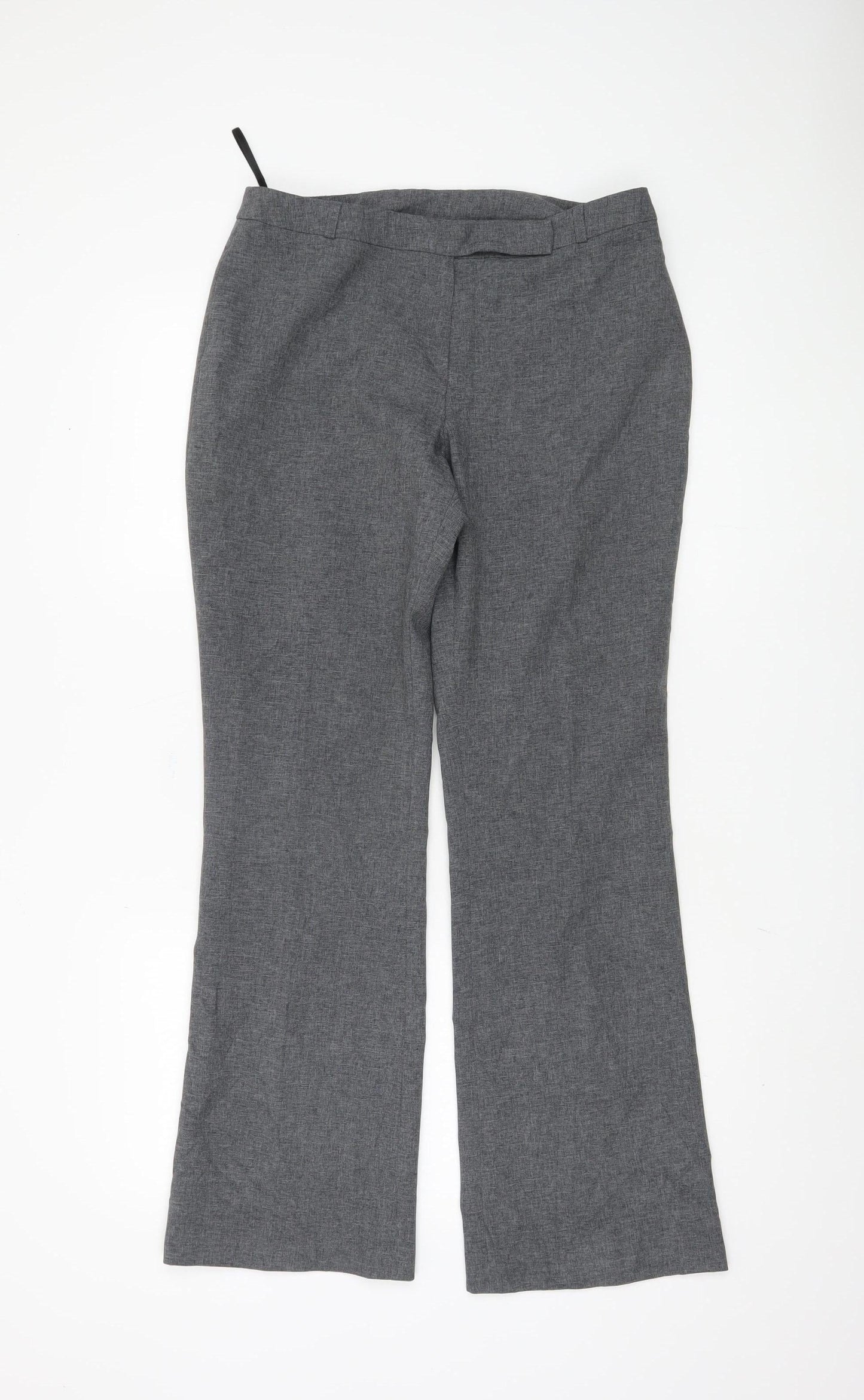 Dorothy Perkins Women's Grey Trousers Size 12