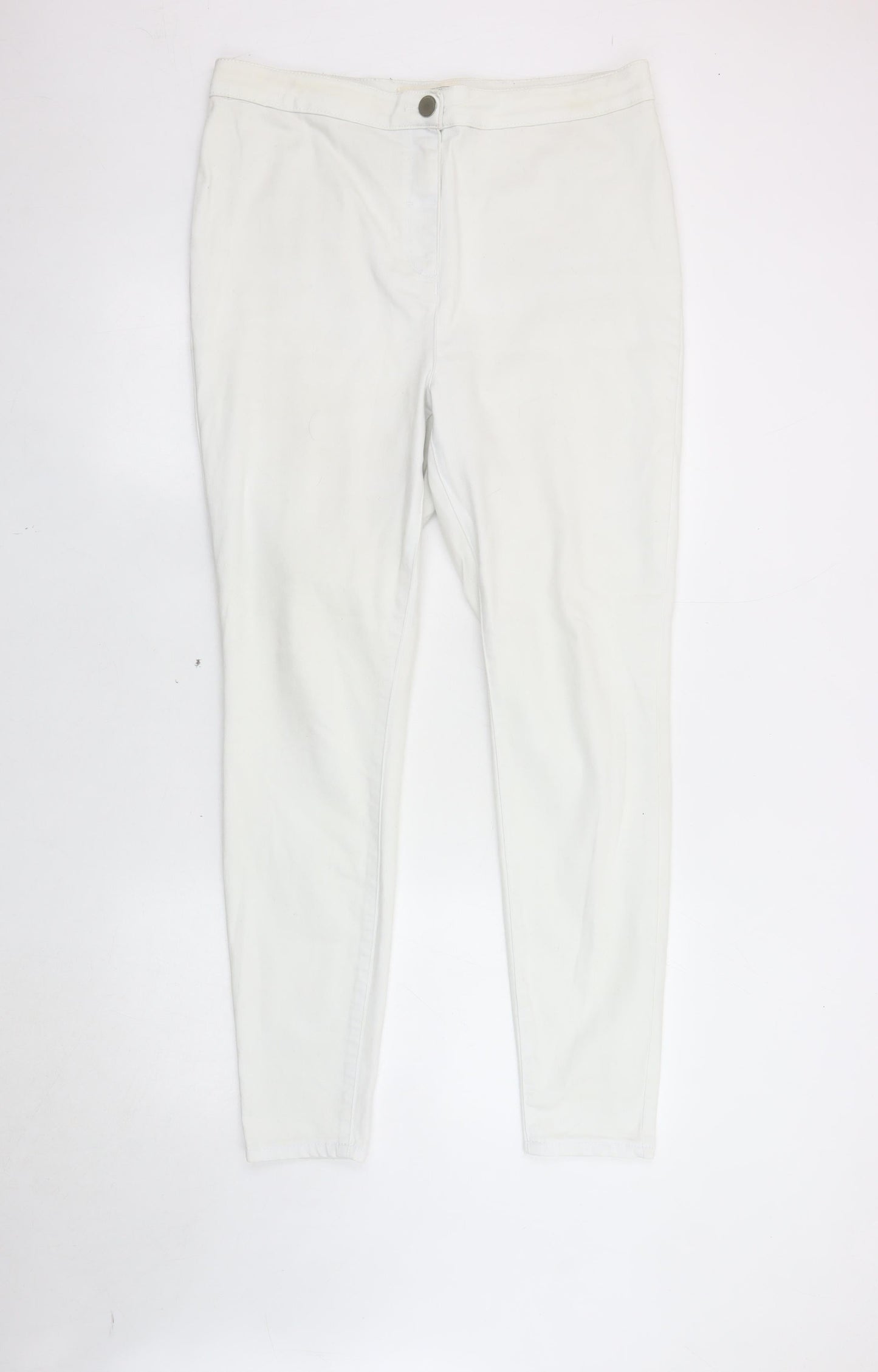 Premium Denim Collection Women's White Skinny Jeans Size 20