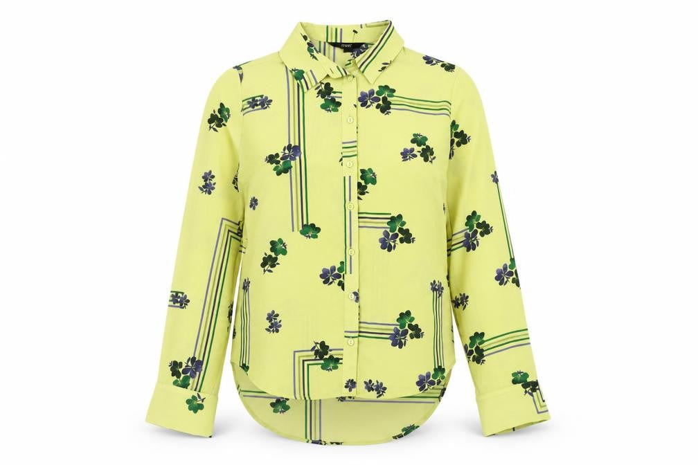 Next Women's Multicoloured Floral Button-Up Shirt, Size 10