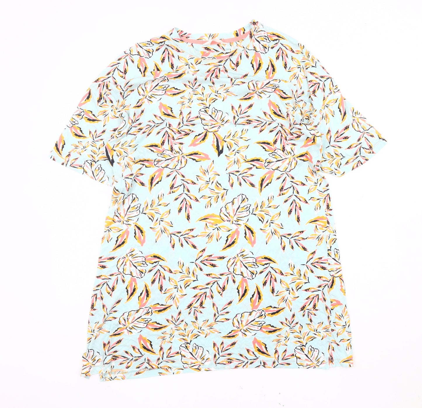 Marks and Spencer Women's Multicoloured Floral Nightshirt M