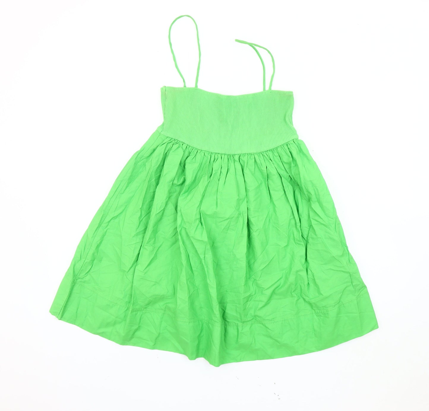 Zara Womens Green Slip Dress Size 12