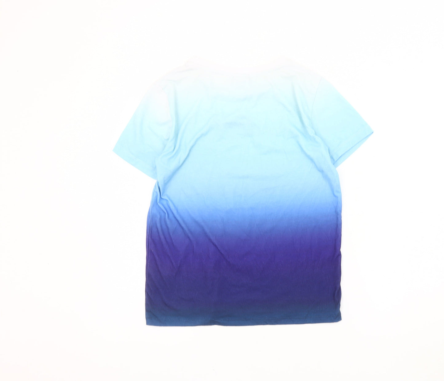 Hype Boys Blue Short Sleeve T-Shirt, Size 14 Years, Regular Fit