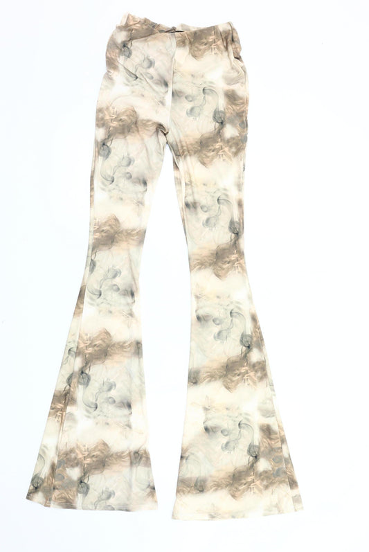 PrettyLittleThing Women's Multicoloured UK 6 Tie Dye Leggings