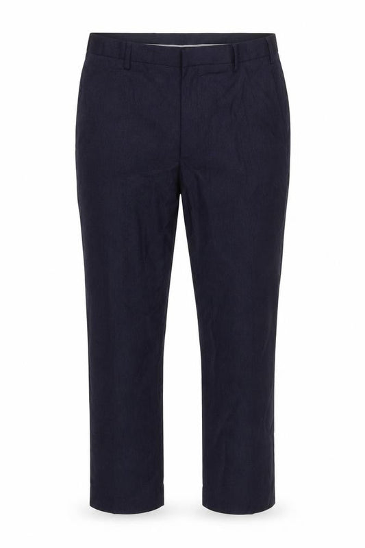 Marks & Spencer Men's Blue Regular Fit Trousers